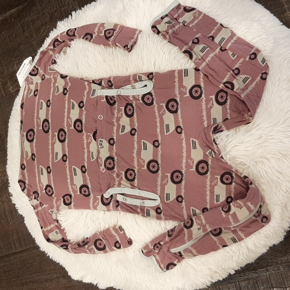 Kickee pants Mauve pajamas 🚜 - Picture 3 of 5